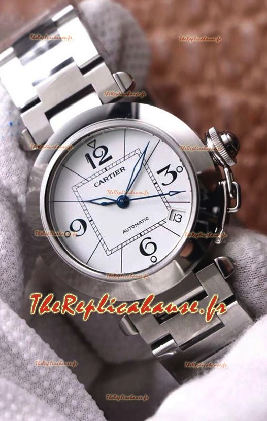 Montre "Pasha De Cartier 1:1 Mirror » automatique Qualité miroir Réplique Suisse 32MM 