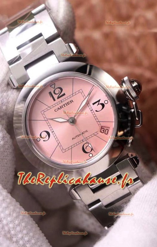 Montre "Pasha De Cartier" automatique 1:1 Qualité miroir Réplique Suisse 32MM 