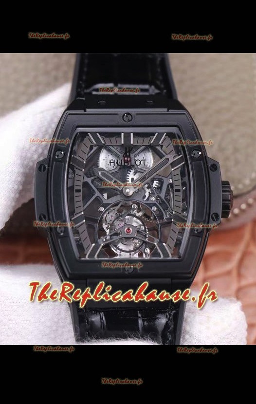Montre Hublot Masterpiece MP Edition Véritable Tourbillon Réplique Suisse en revêtement PVD