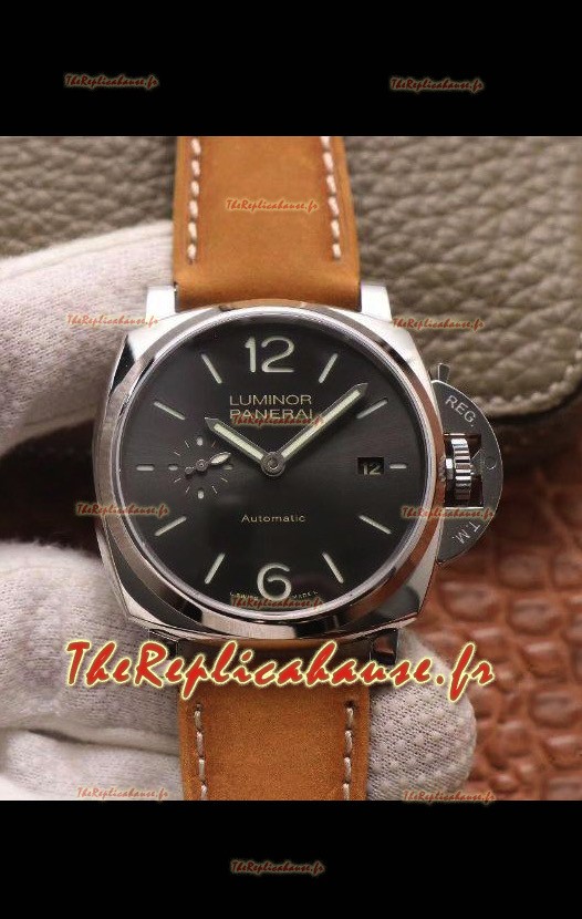 Montre Panerai Luminor DUE PAM904 Edition 1:1 Réplique Suisse Montre en Acier 42MM