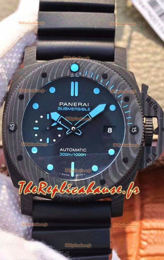Montre Panerai Luminor Submersible Carbotech PAM1616 Réplique Suisse 1:1 47MM