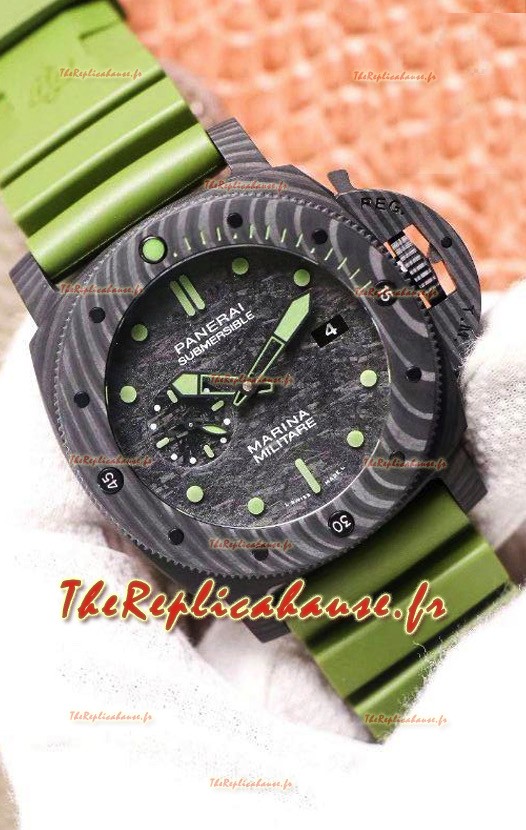 Montre Panerai Luminor Submersible Carbotech PAM961 Réplique Suisse 1:1 47MM