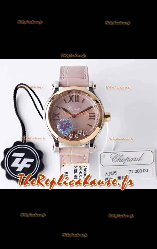 Montre Chopard Happy Sport 1:1 Réplique Suisse Réplique automatique - 30mm de large
