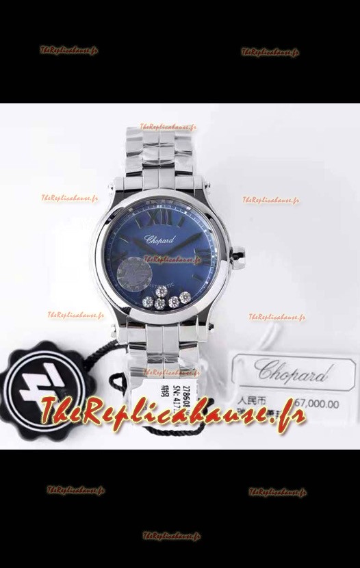 Montre Chopard Happy Sport 1:1 Réplique Suisse automatique - 30 mm de large