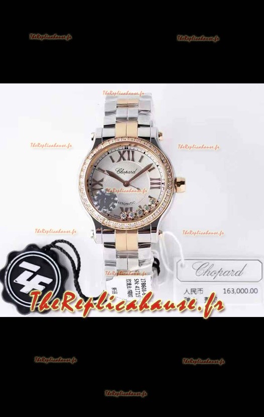 Montre Chopard Happy Sport 1:1 Réplique Suisse Montre automatique - 30mm de large