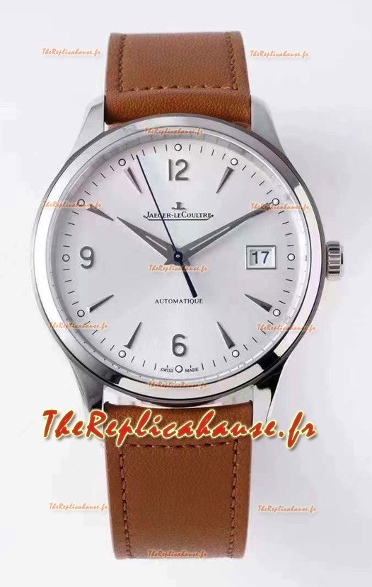 Montre Jaeger LeCoultre Master Control Date en acier inoxydable Réplique Suisse 1:1 Qualité Miroir