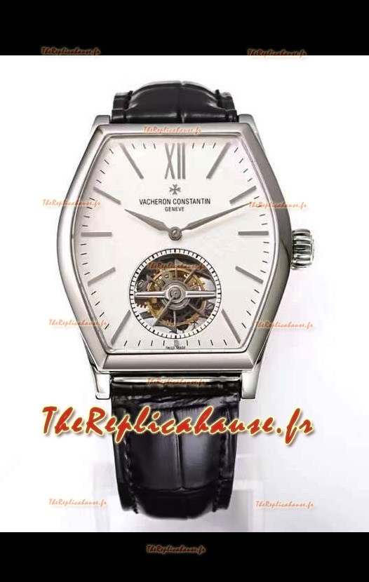 Montre Vacheron Constantin Malte Tourbillon 1:1 Miroir Acier inoxydable Réplique Suisse 