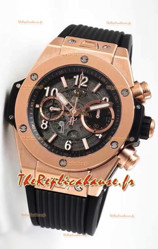 Montre Hublot Big Bang Unico Or rose 1:1 Edition Miroir Réplique Suisse