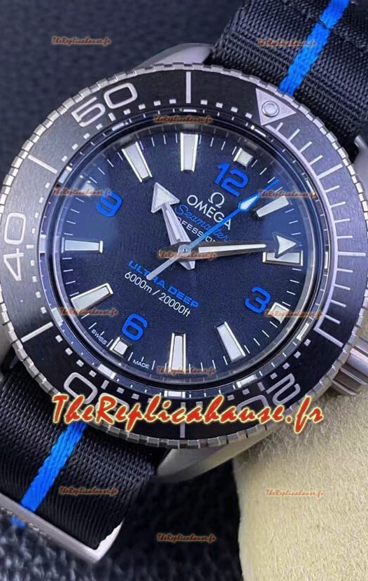 Omega Seamaster Planet Ocean 600M Ultra Deep Titanium 45.50mm 1:1 Miroir Réplique Montres 