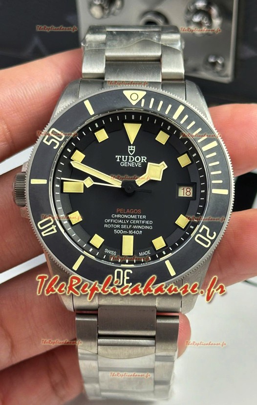 Tudor Super Clone Pelagos 42MM Titane pour gauchers Réplique Montre Suisse 1:1