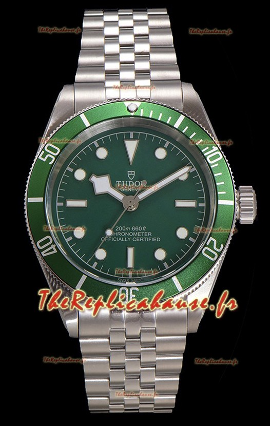 Tudor Black Bay Super Clone Harrods édition Cadran Vert Réplique montre suisse