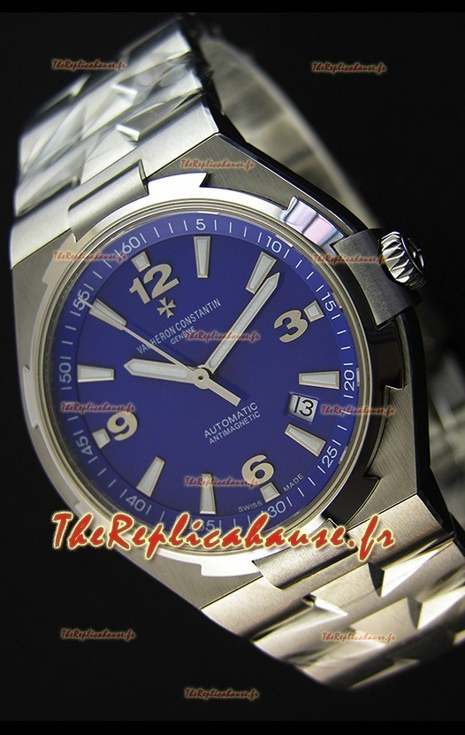 Montre Vacheron Constantin Overseas Cadran Bleu Répliquée 