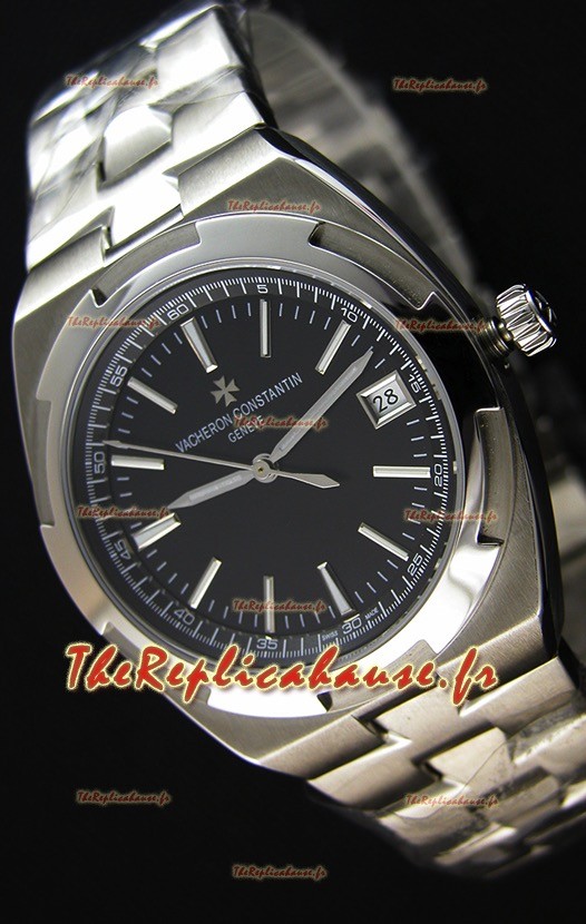 Montre Vacheron Constantin Overseas Cadran Noir Répliquée à l’identique 1:1 