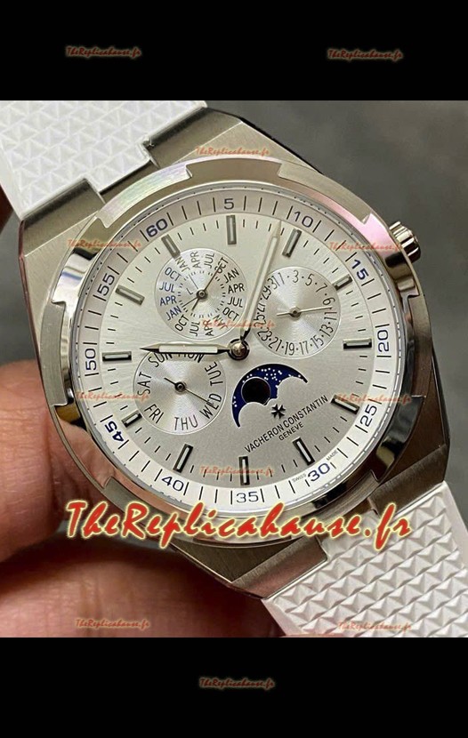 Vacheron Constantin Overseas Calendrier Perpétuel Cadran Acier Ultra Fin avec Bracelet Acier