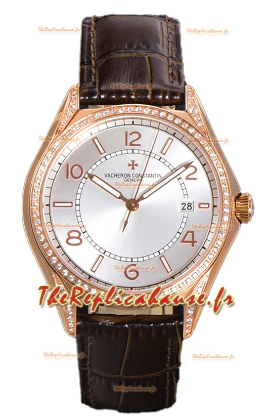 Vacheron Constantin Fiftysix Edition 904L Acier Or Rose Réplique 1:1 Cadran Acier
