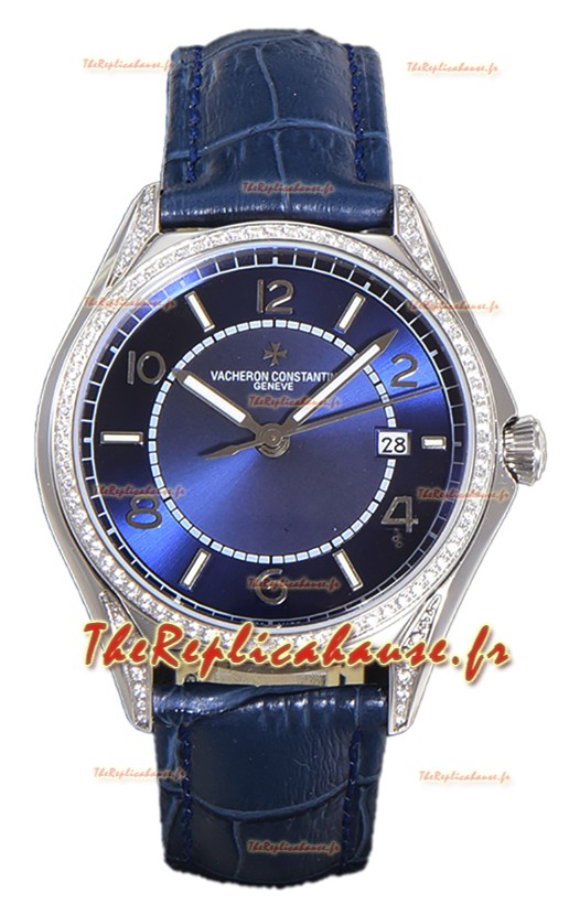 Vacheron Constantin Fiftysix Edition 904L Acier Réplique 1:1 Cadran Bleu 