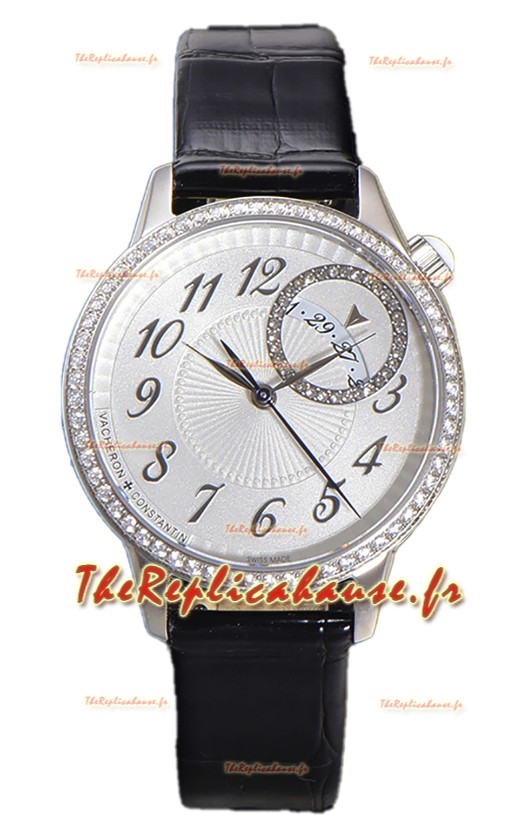 Vacheron Constantin Egerie Muse 904L Boîte acier cadran blanc Montre Suisse Réplique 