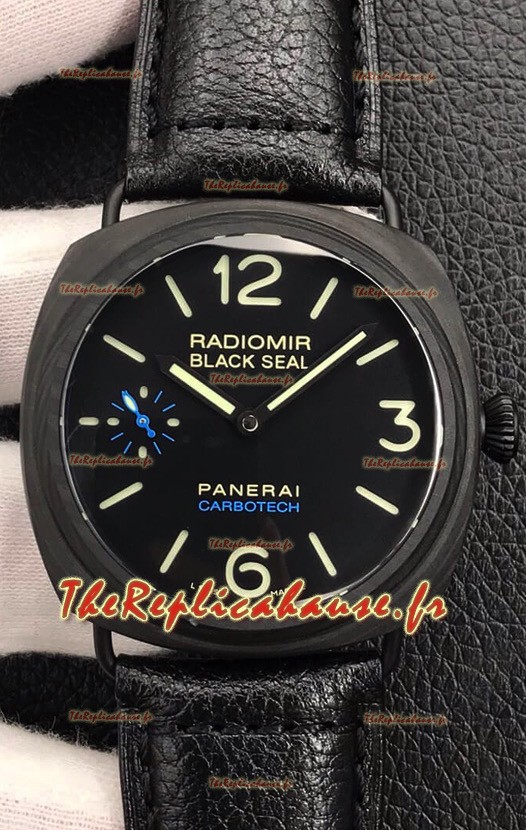 Montre Panerai Radiomir Carbotech Edition Réplique Suisse en qualité miroir 1:1 
