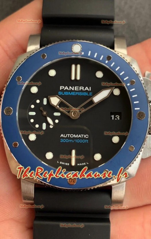 Montre Panerai Luminor Submersible PAM1209 Titane Réplique Montre suisse 47MM