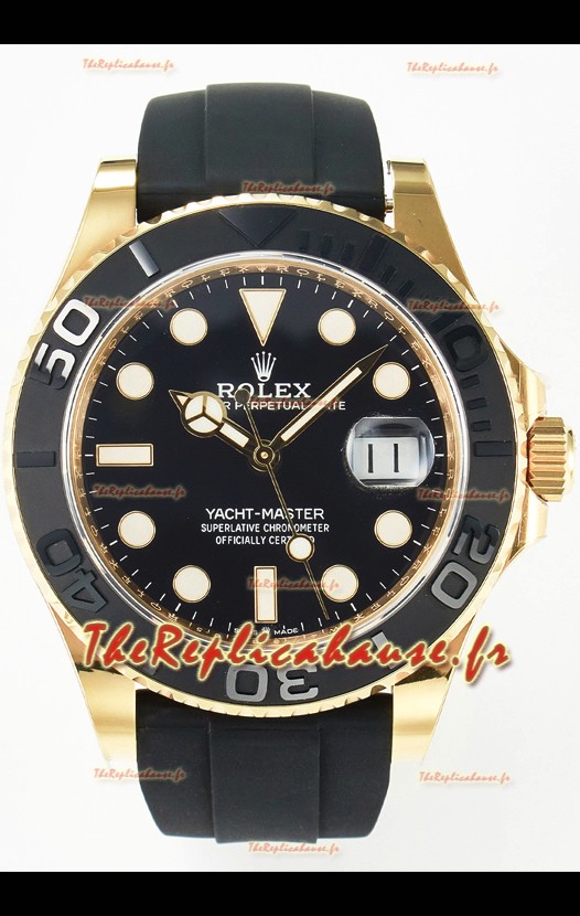 Rolex Yachtmaster Super Clone 226658 Or Jaune 42MM Cal.3235 Réplique montre suisse 1:1