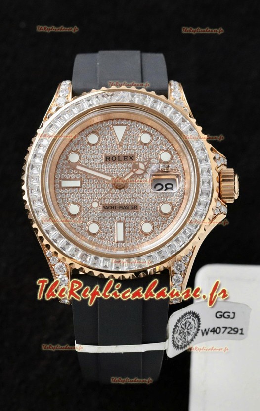 Rolex Yachtmaster 226679TBR Or Rose 42MM Cal.3135 Réplique montre suisse 1:1 Montre Acier ultime 904L