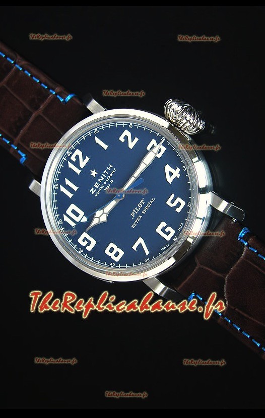 Zenith Pilot Type 20 Extra Edition Spéciale Suisse 1:1 Reproduction de Montre Miroir