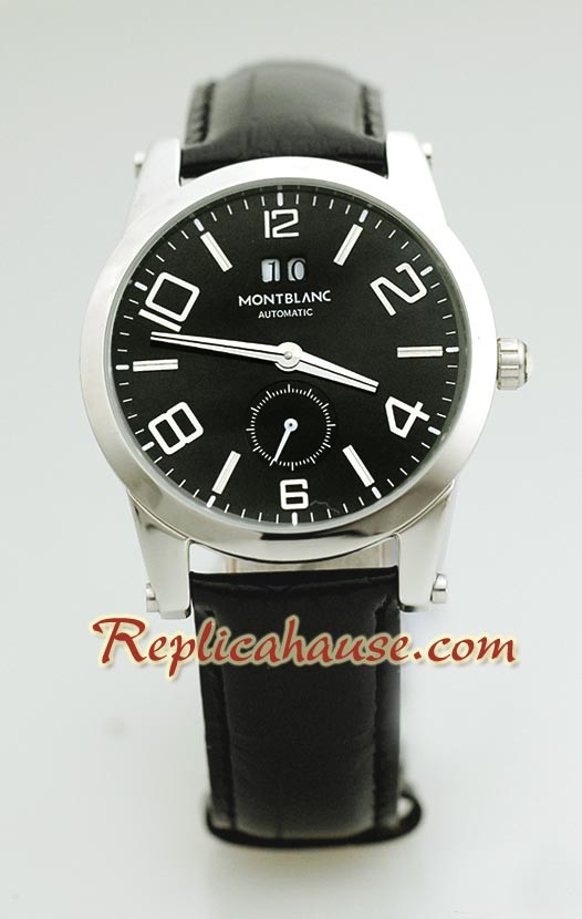 Mont Blanc Replique Timewalker - Leather Montre