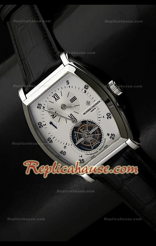 Vacheron Constantin Power Reserve Tourbillon Stainles Steel Montre