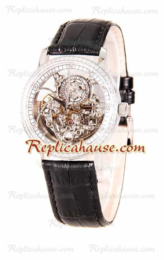 Vacheron Constantin Skeleton Diamonds Montre Suisse Replique