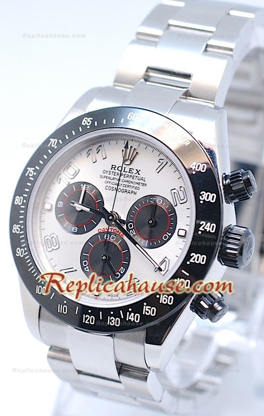 Rolex Project X Daytona Limited Edition Series II Cosmograph MonoBloc Cerachrom Face Blanche Montre Suisse