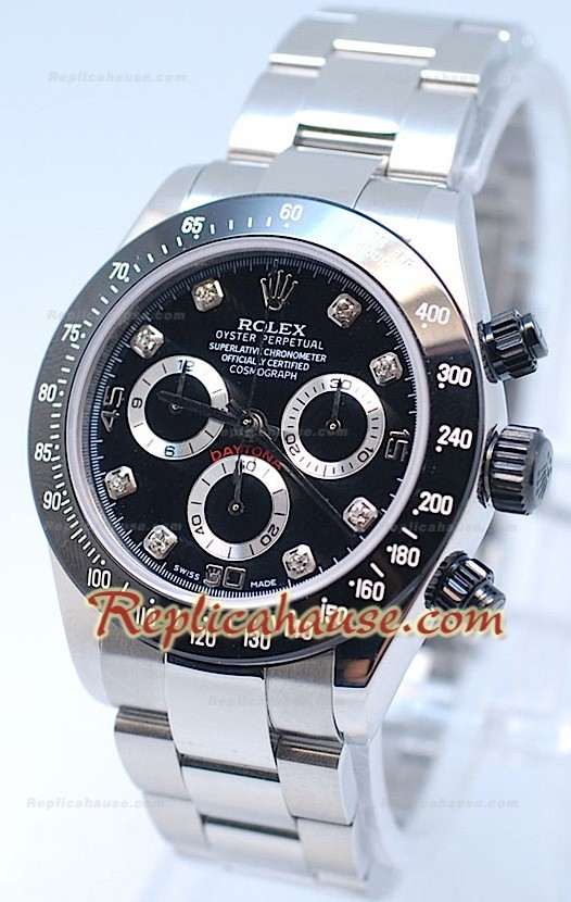 Rolex Project X Daytona Series II Limited Edition Cosmograph MonoBloc Cerachrom Index Horaires en Diamant