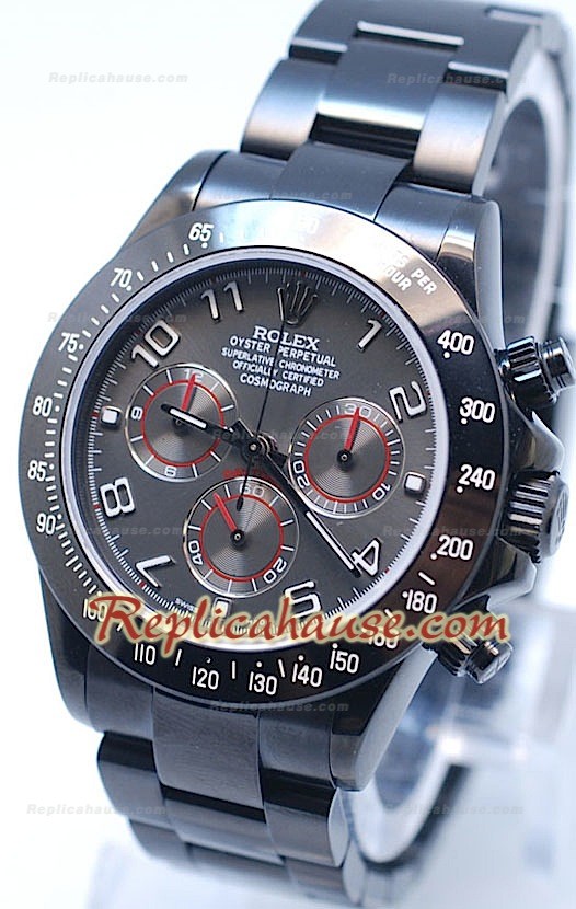 Rolex Cosmograph Project X Editions Black Out Daytona - Cadran Gris