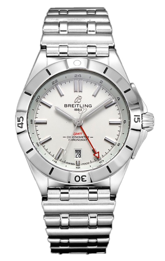 Breitling Chronomat Automatic GMT 40 Cadran Blanc Réplique Suisse 1:1