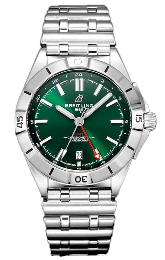 Breitling Chronomat Automatic GMT 40 Cadran vert Montre réplique 1:1 Suisse 