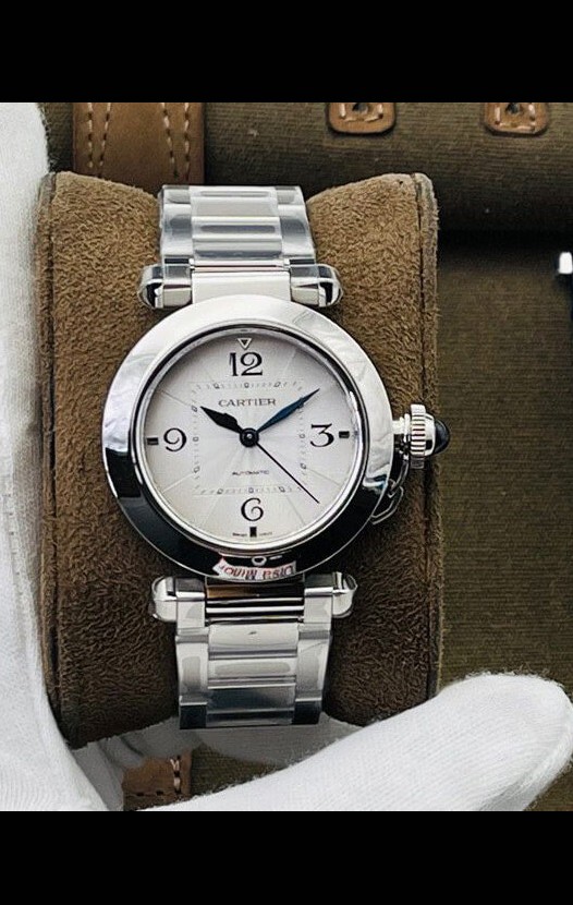Pasha De Cartier Swiss Automatic Réplique montre Miroir 1:1 41MM 