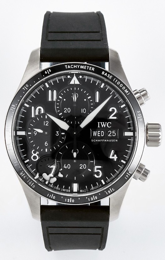 Montre IWC Pilot's IW388305 Super Clone Chronograph 41 Mercedes-AMG en acier