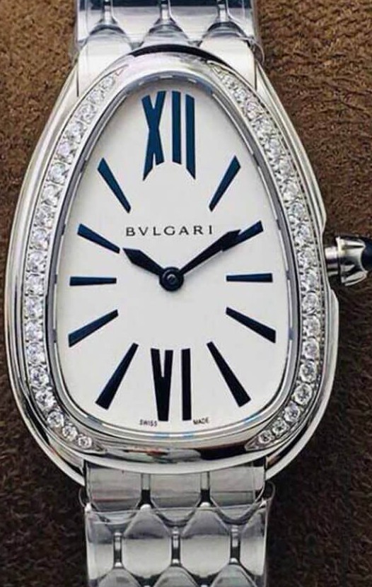 Bvlgari Montre Serpenti Seduttori Edition en Acier Inoxydable - Réplique Miroir 1:1