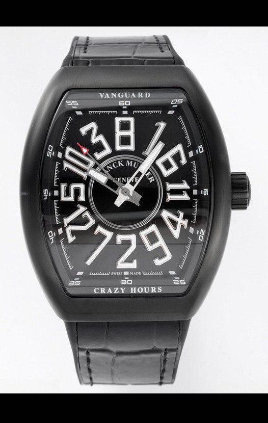 Franck Muller Vanguard Crazy Hours en boîtier DLC Réplique Suisse 