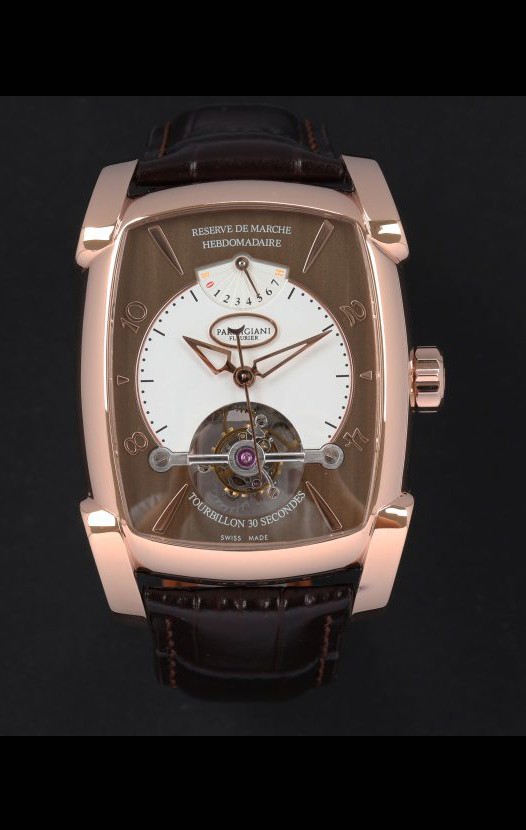 Parmigiani Fleurier Kalpa XL or rose 1:1 Tourbillon véritable Réplique Suisse 