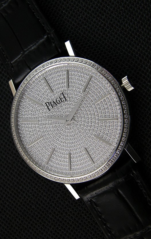 Montre Piaget Altiplano G0A36128 Suisse à Quartz avec Cadran diamant pavé Boîtier en acier Réplique