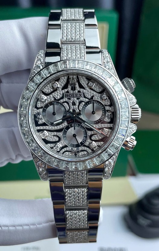 Rolex Daytona Super Clone Edition « Eye of the Tiger » en boîtier acier 904L Réplique Montre 1:1