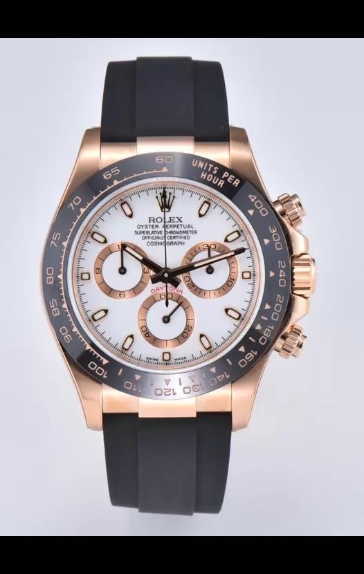 Rolex Cosmograph Daytona M116515 Or Rose Mouvement Original Cal.4130 - Montre Acier 904L