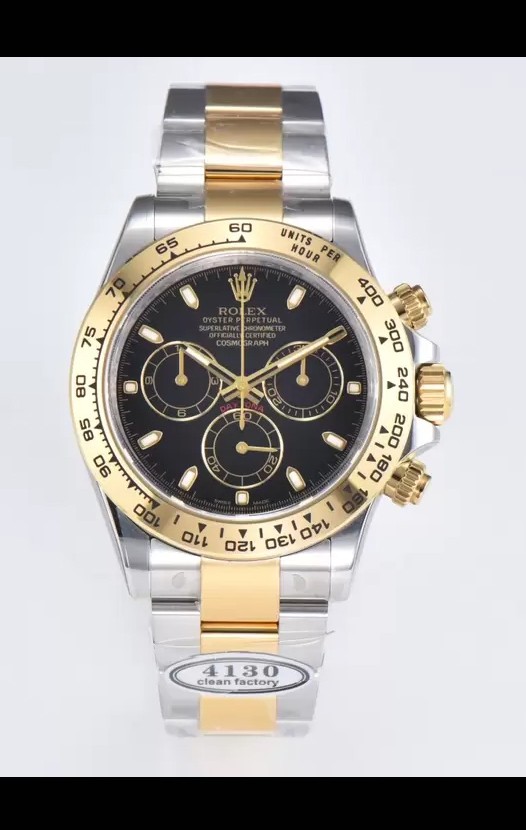 Rolex Cosmograph Daytona M116503-0004 Or Jaune Deux tons Mouvement original Cal.4130 - Acier 904L