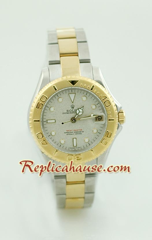 Rolex Replique Yacht Master Two Tone Femmes Size