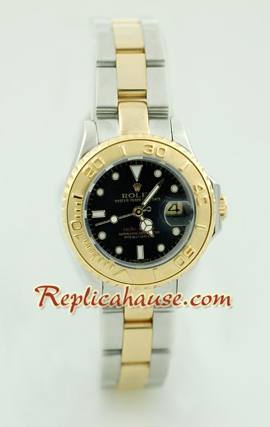 Rolex Replique Yacht Master Two Tone Femmes Size