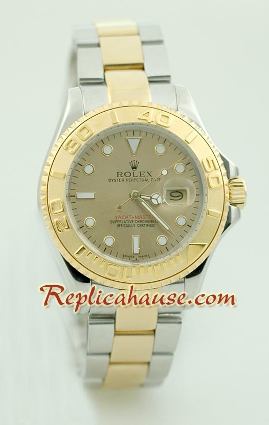 Rolex Replique Yacht Master Two Tone Mid Sized