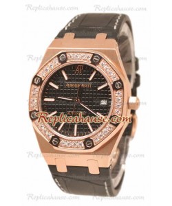 Audemars Piguet Royal Oak 18K Pink d' or Montre Suisse