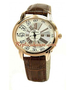 Audemars Piguet Millenary Hours and Minutes Pink d' or Montre Suisse