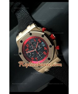Audemars Piguet Royal Oak Offshore Marcus Bracelet en Peau de Lézard