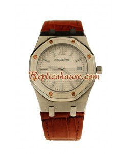 Audemars Piguet Royal Oak Brown Strap Montre Suisse
